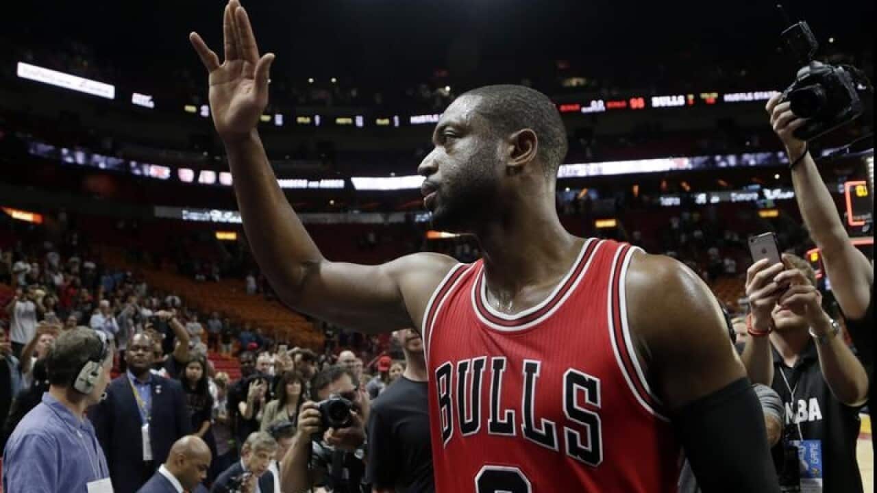 NBA guard Dwyane Wade