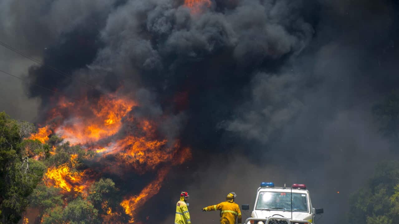 Bushfires in Western Australia