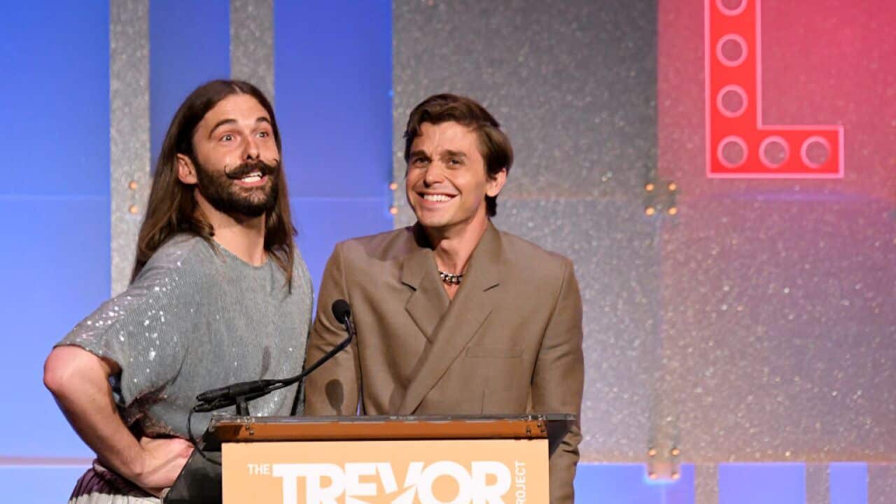 Jonathan Van Ness and Antoni Porowski