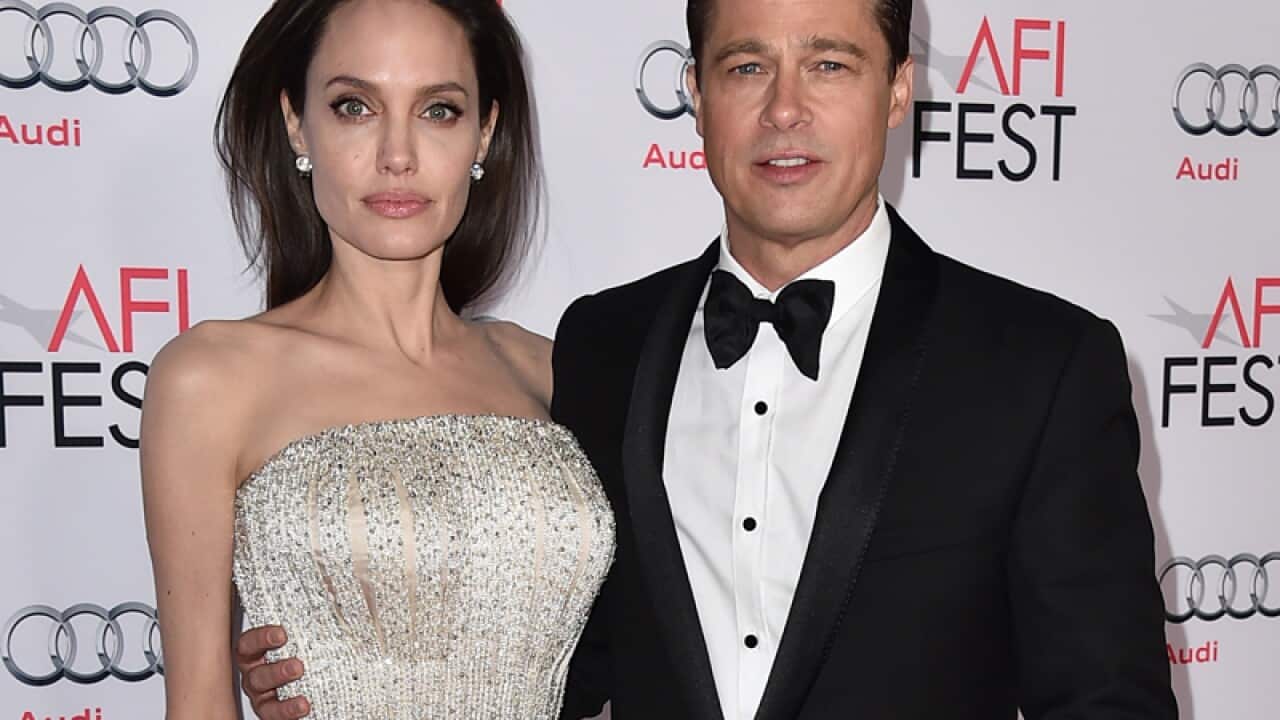 Angelina Jolie and Brad Pitt