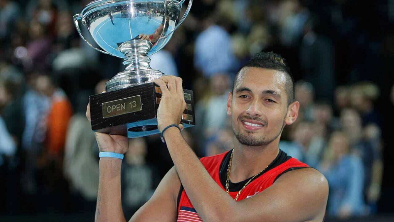 Australian tennis player Nick Kyrgios
