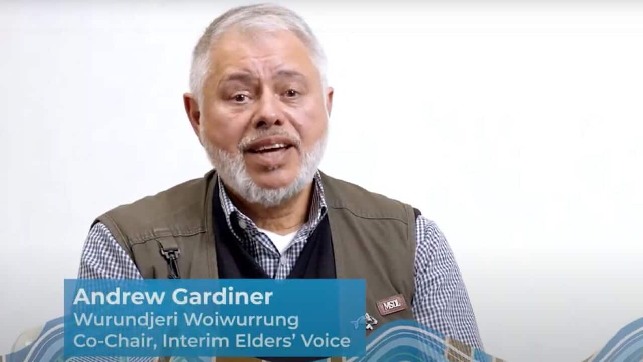 Uncle Andrew Gardiner - Co-Chair Interim Elders' Voice