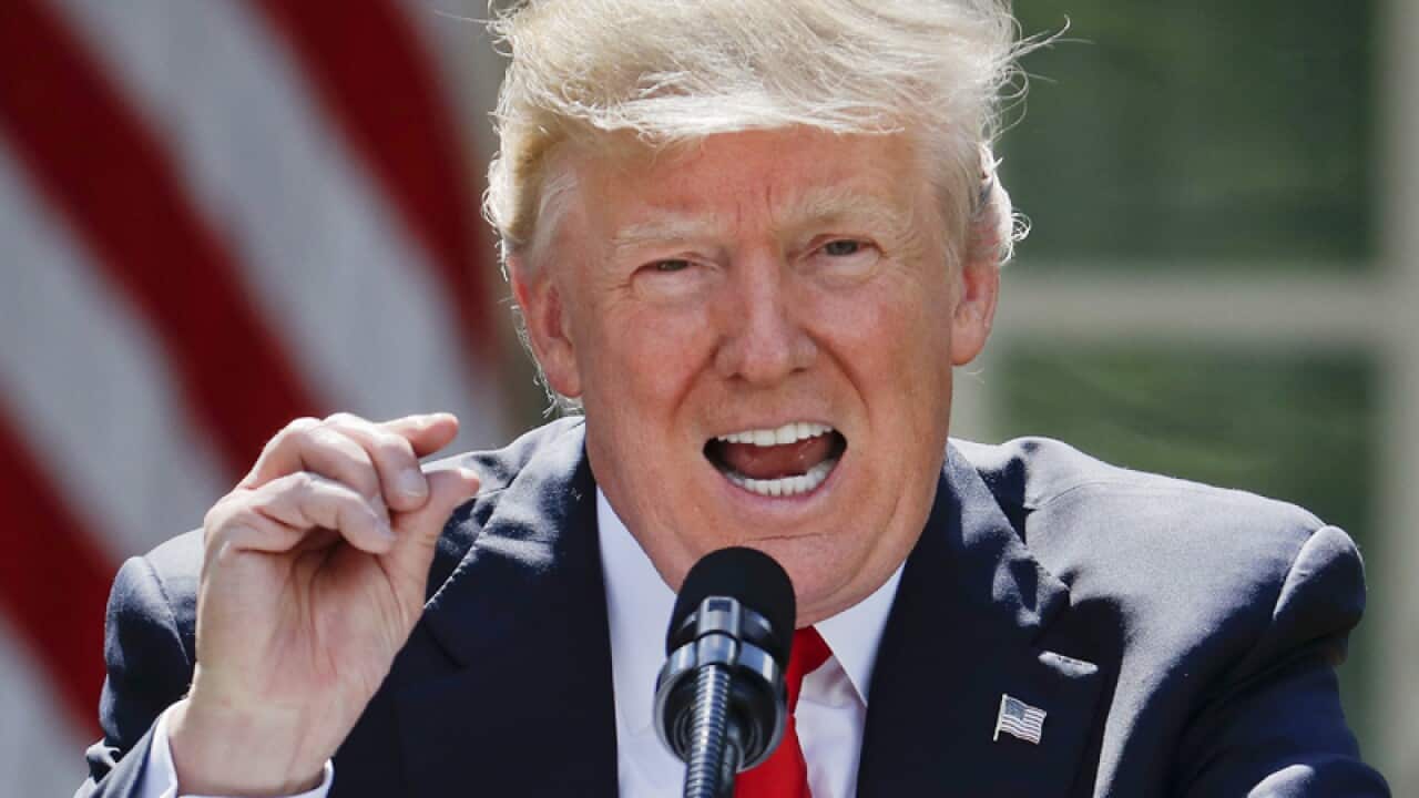 US President Donald Trump