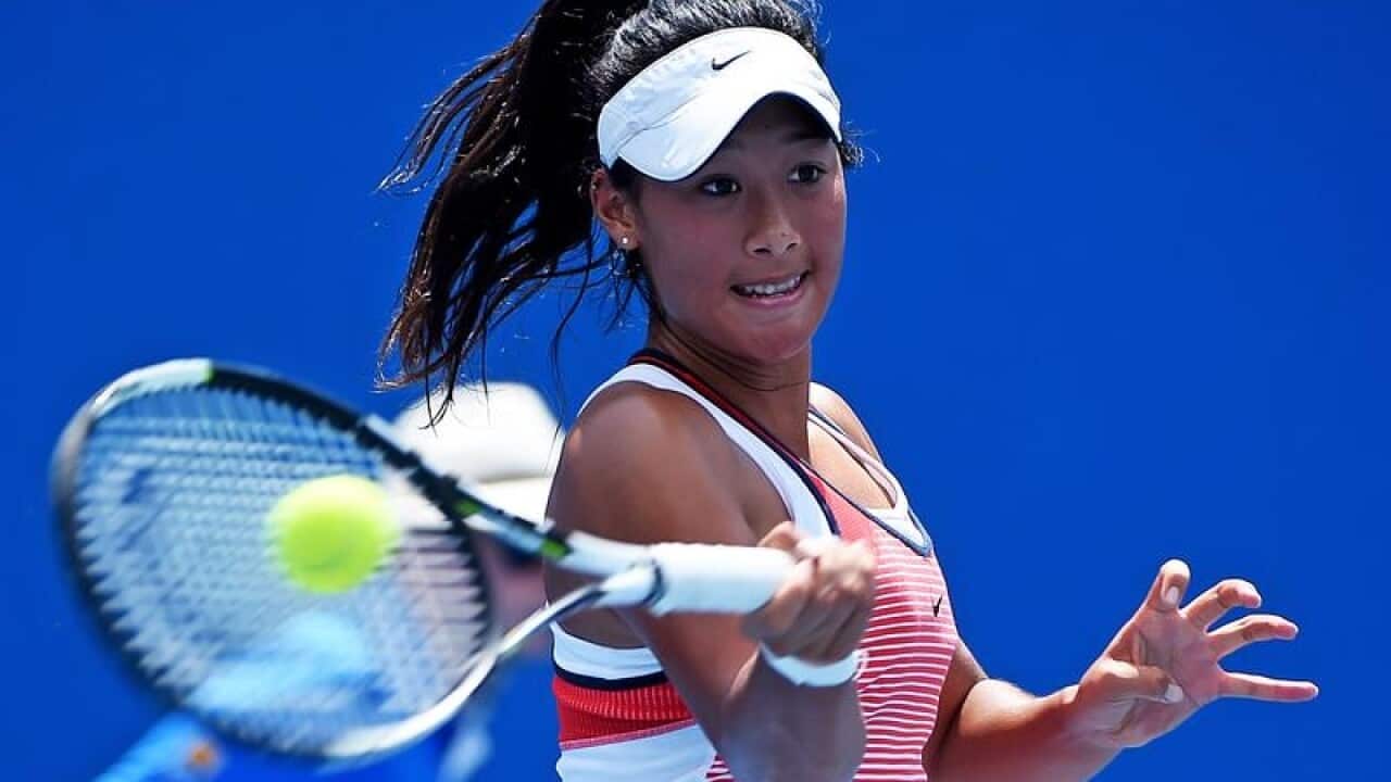 Australian tennis player Priscilla Hon