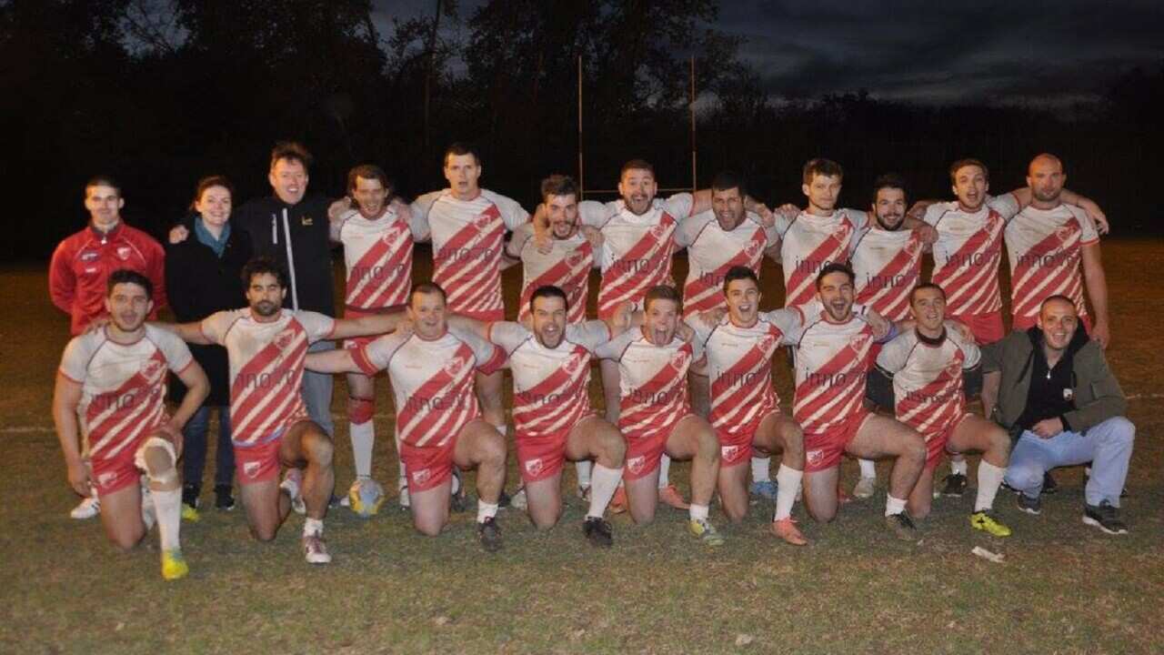 Marina and Colin Kleyweg with the RLC Red Star team