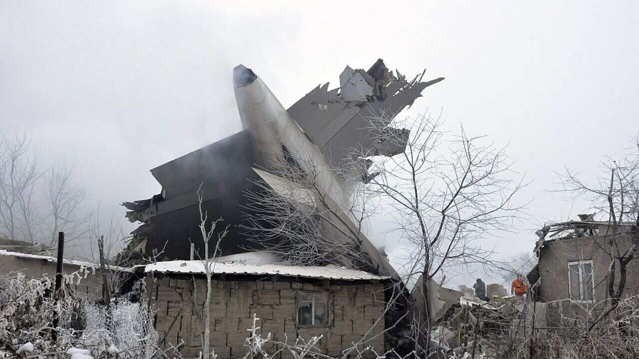 Cargo plane crashes in Bishkek