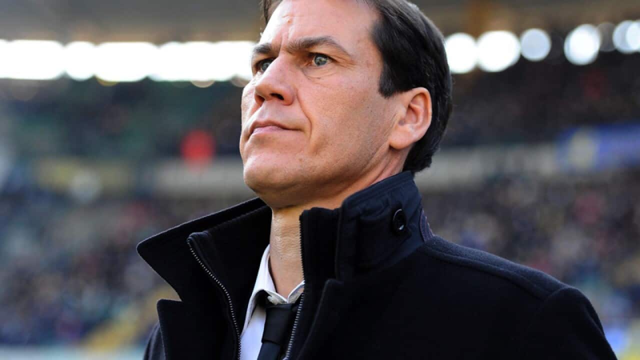 Roma's French coach Rudi Garcia
