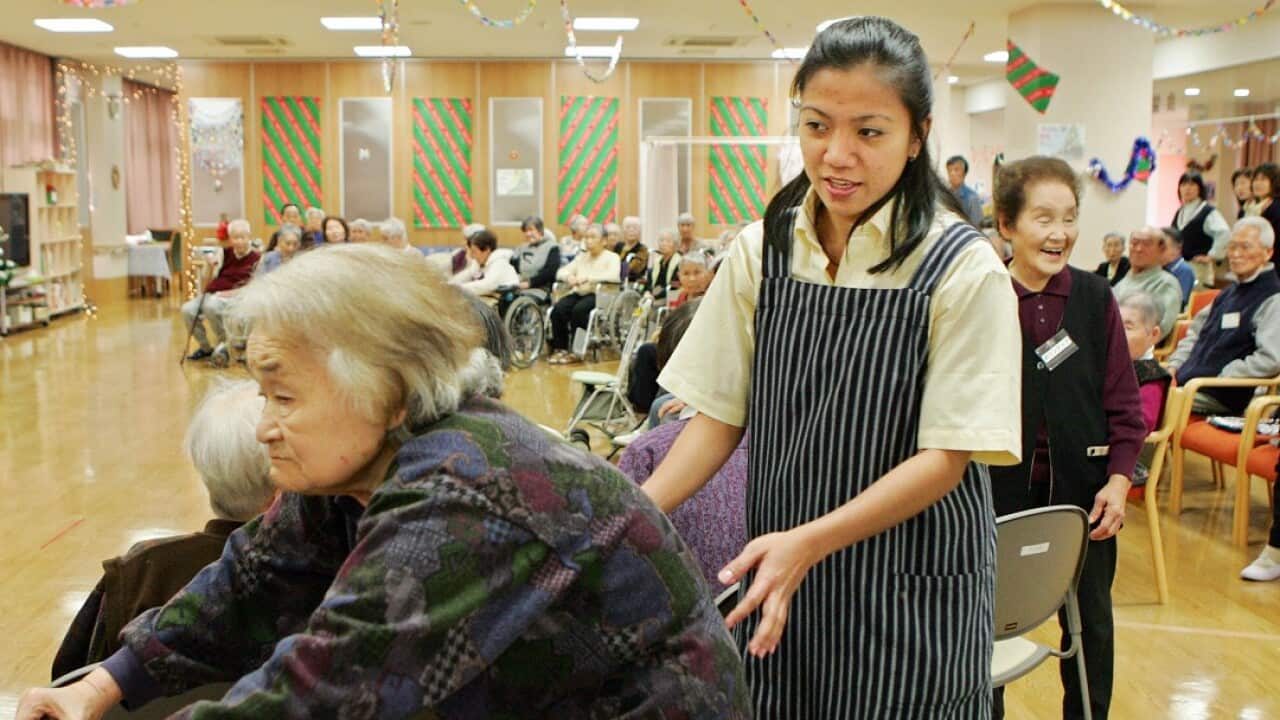 Japan is recruiting 40,000 foreign workers to tackle its ageing population.