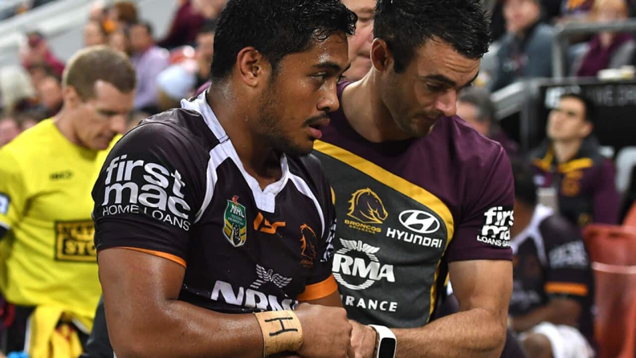 Brisbane Broncos player Anthony Milford