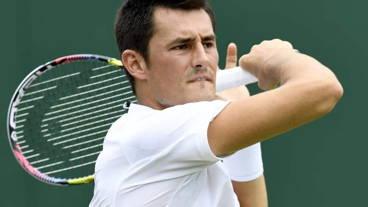 Bernard Tomic of Australia