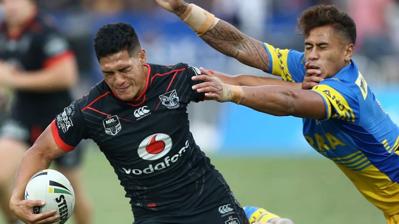 Captain Roger Tuivasa-Sheck of the Warriors