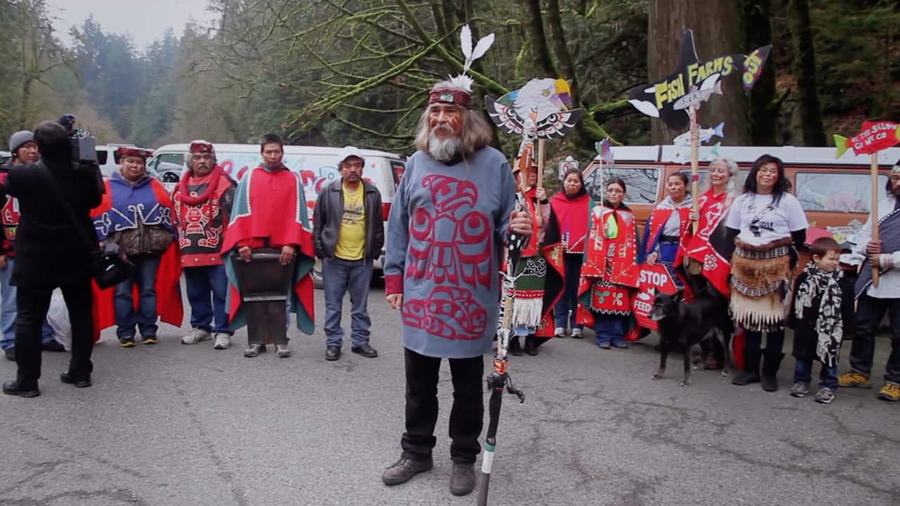 Still from documentary Maker of Monsters: Meet Beau Dick