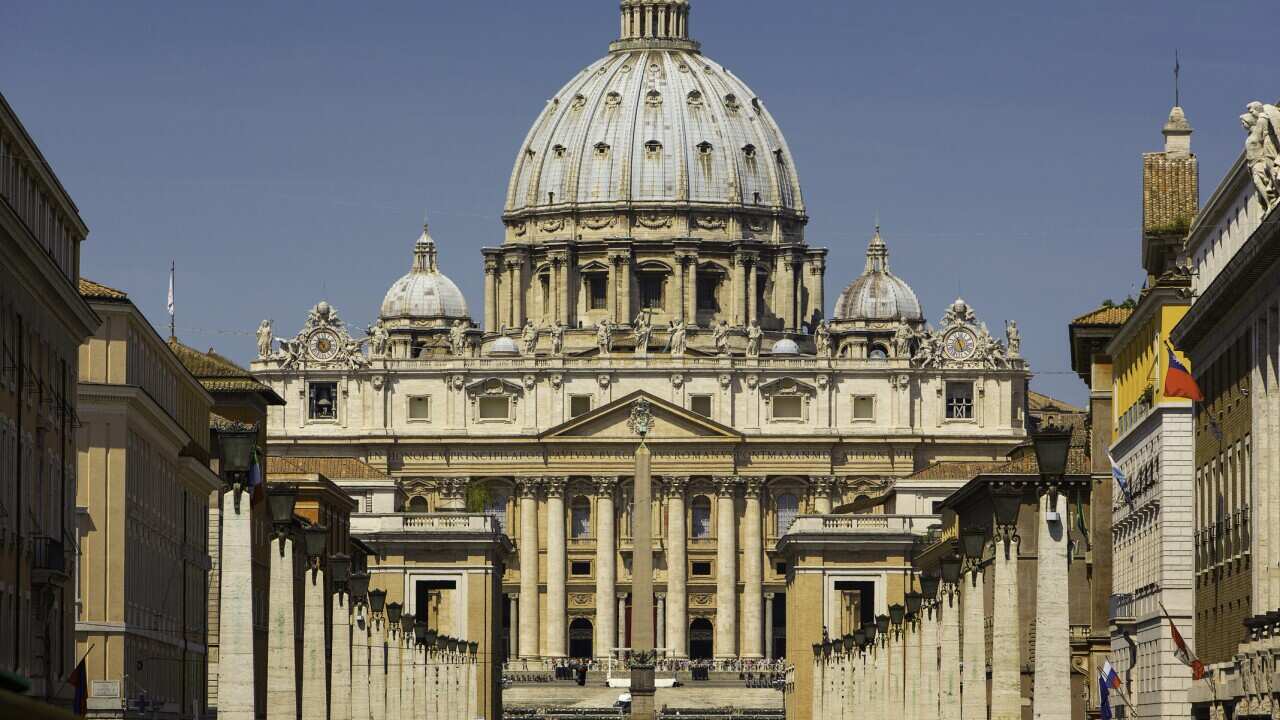 Vatican with St Peter's Basilica, Rome, Italy