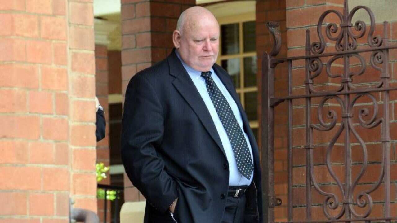 Hogg, pictured in 2015, has been sentenced to two years and four months in prison.