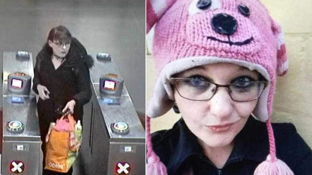 Ms Cartwright's remains were discovered near a playground in Buffalo Creek Reserve at Hunters Hill. CCTV had earlier captured her catching public transport.