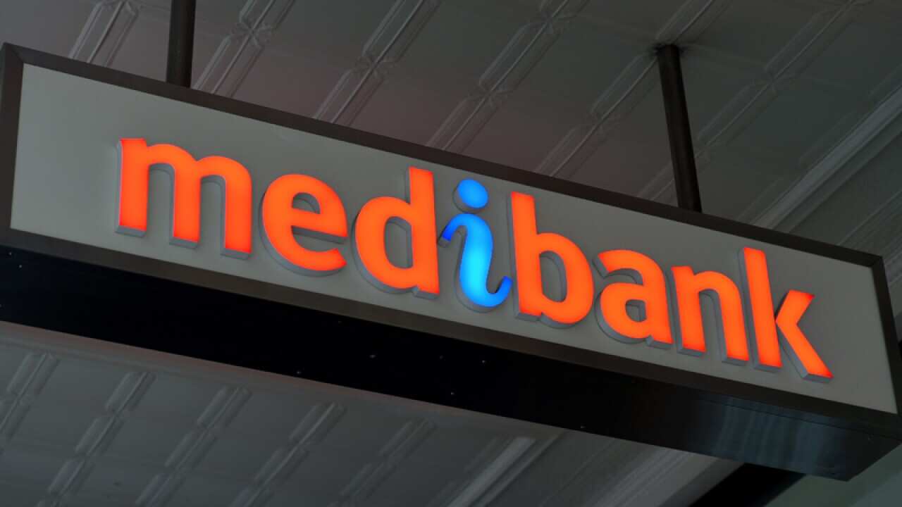 A Medibank Private branch is seen in Sydney