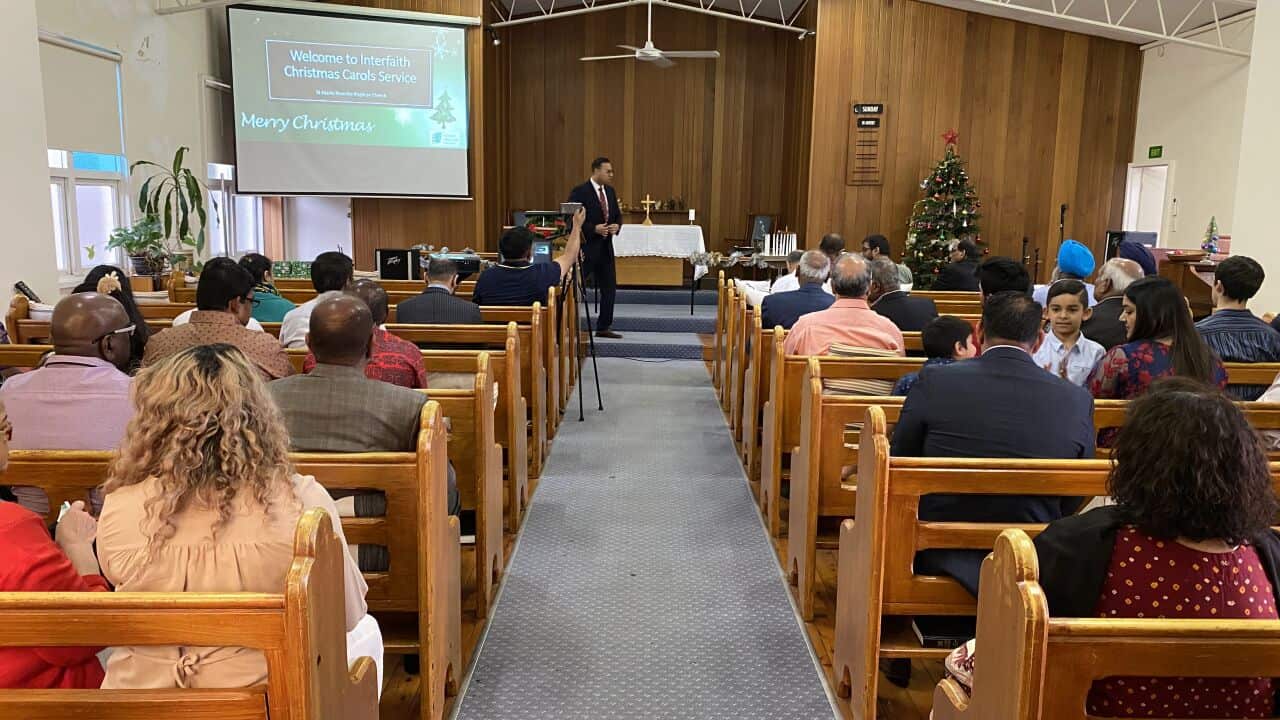 Christmas Carol in St. Marks Urdu Anglican Church Revesby