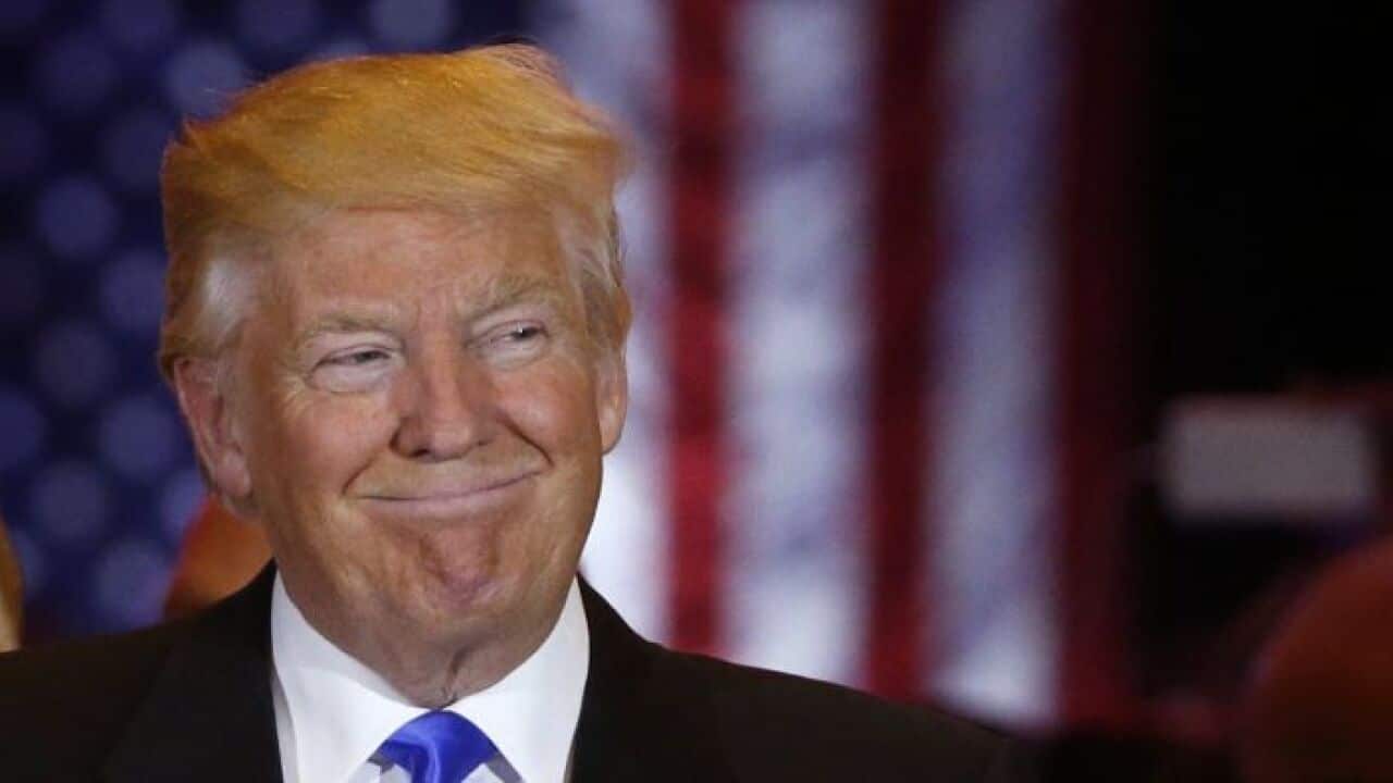 The Donald isn't worried.