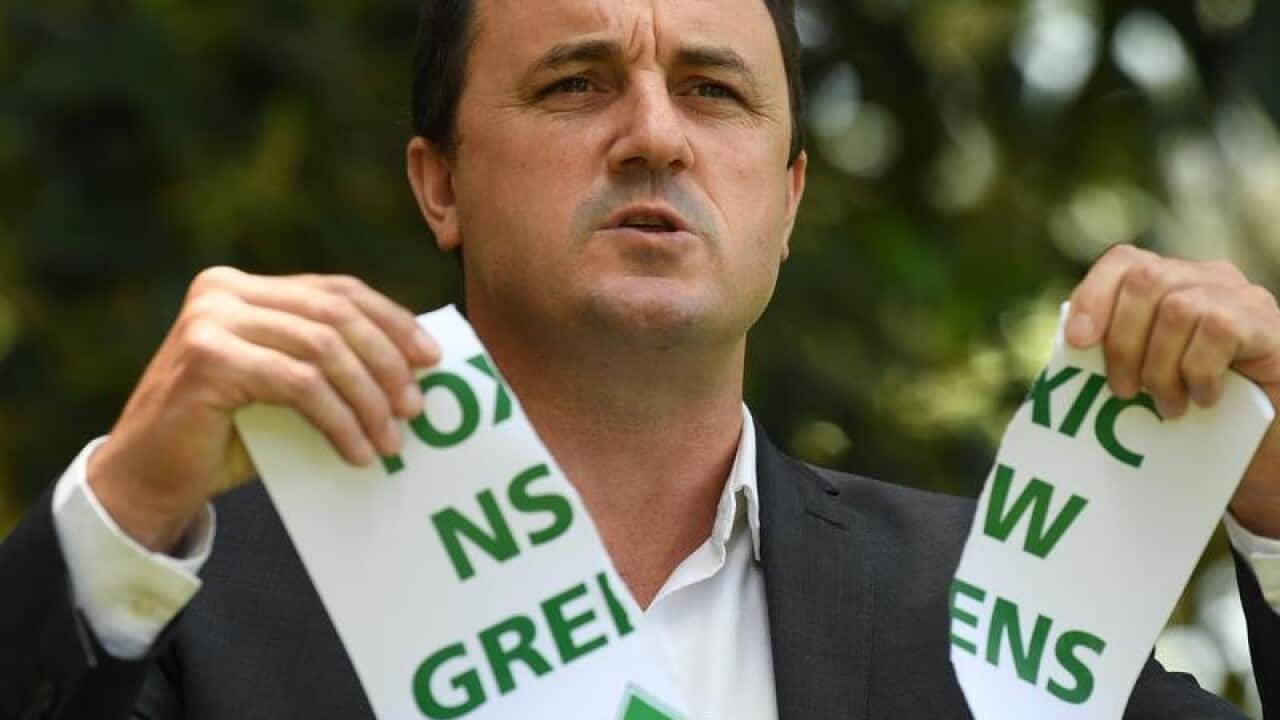 JEREMY BUCKINGHAM QUITS NSW GREENS