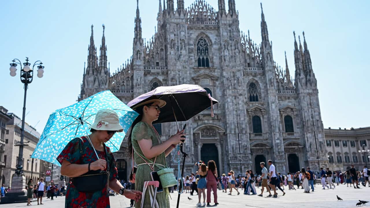 Anche l'Italia è sotto la morsa del caldo.