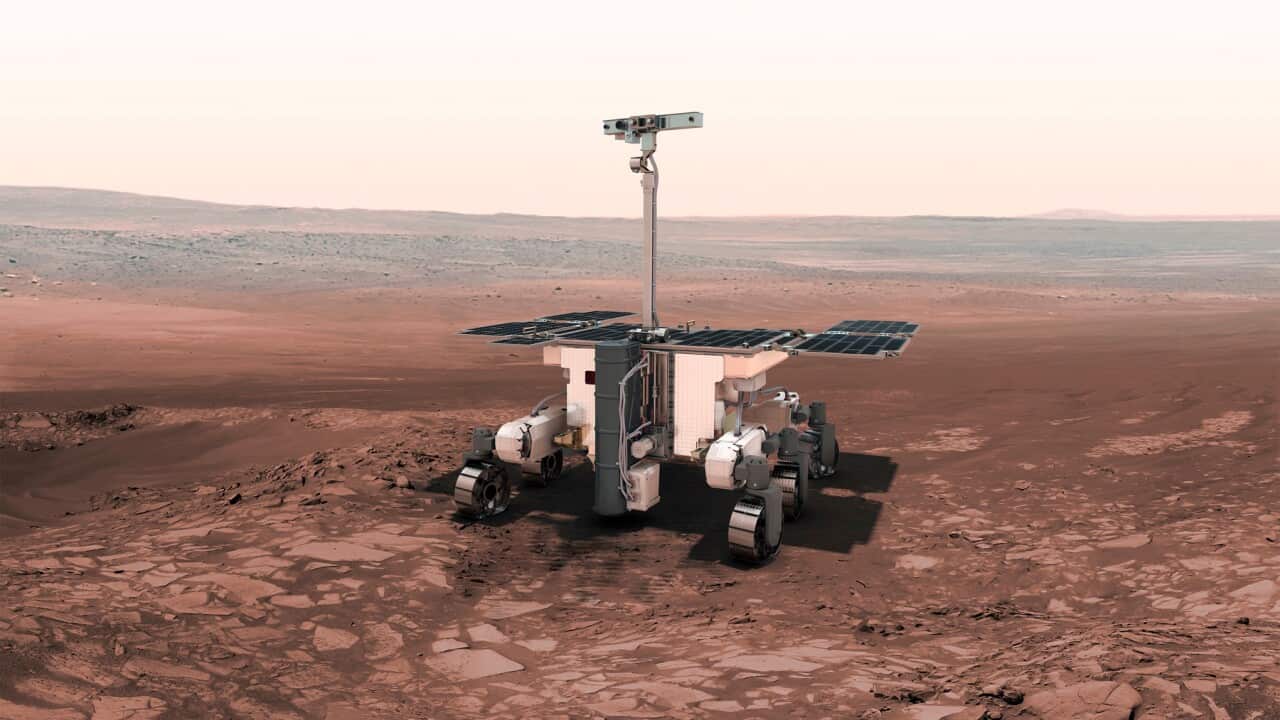 Exomars Robot Rover for Mars