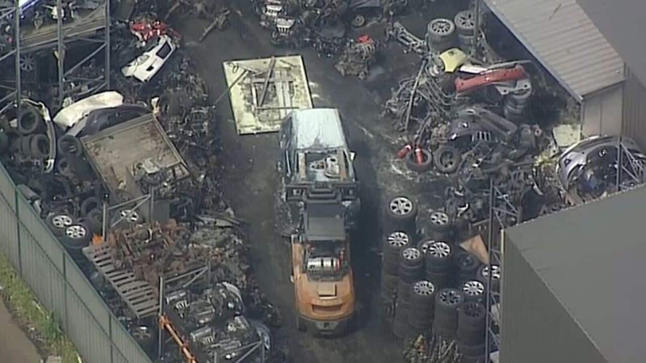 Smithfield Car Yard explosion