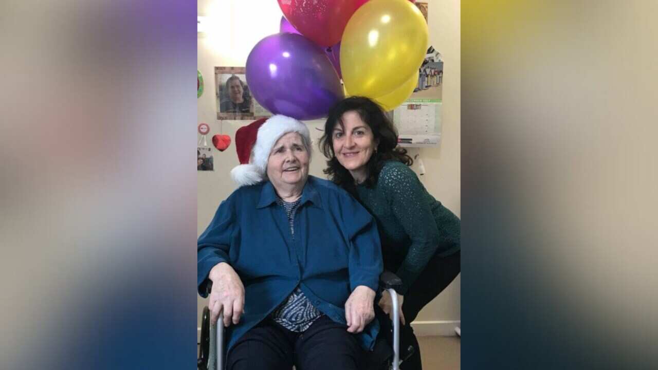 Kris Pavlidis says her mother Efstathia greatly benefited from a Greek-specific aged care facility (Supplied - Kris Pavlidis) (1).jpg