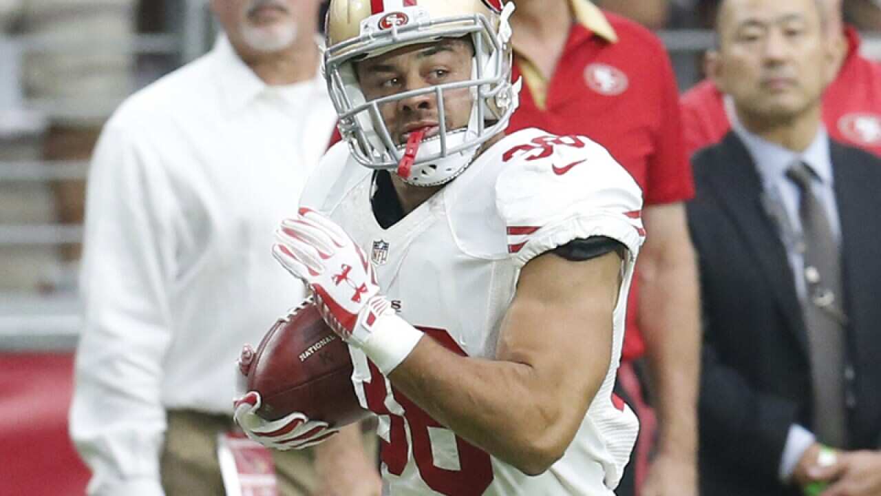 San Francisco 49ers player Jarryd Hayne