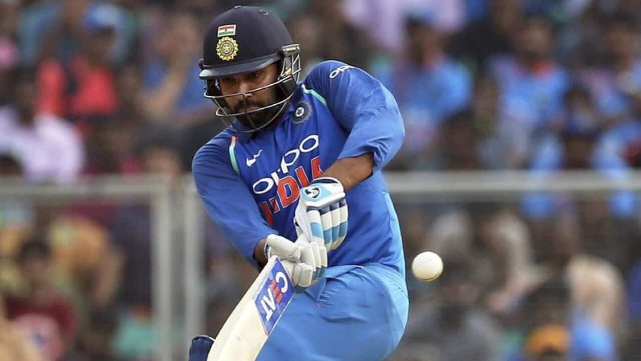 India's Rohit Sharma.
