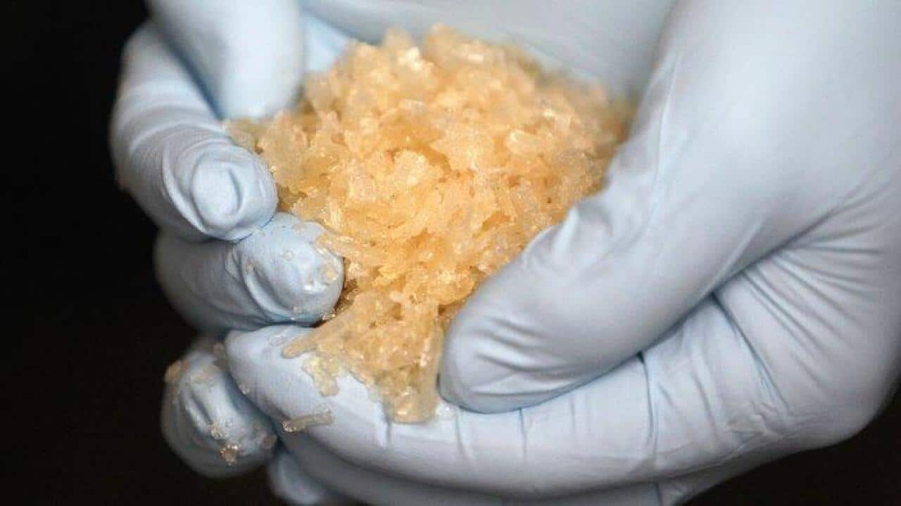 CRYSTALLINE METHAMPHETAMINE also know as Ice
