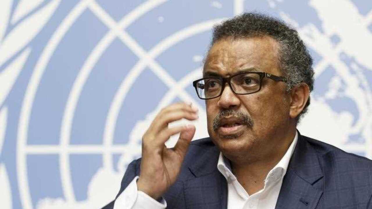 WHO director-general Tedros Adhanom Ghebreyesus