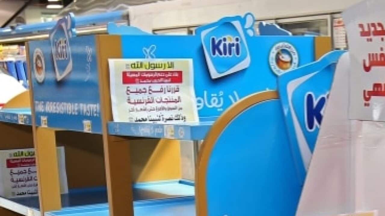 Kuwait retail co-ops remove French products over Prophet cartoons.