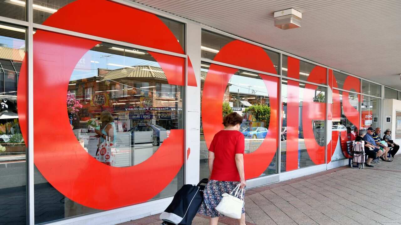 COLES HALF YEAR RESULTS STOCK