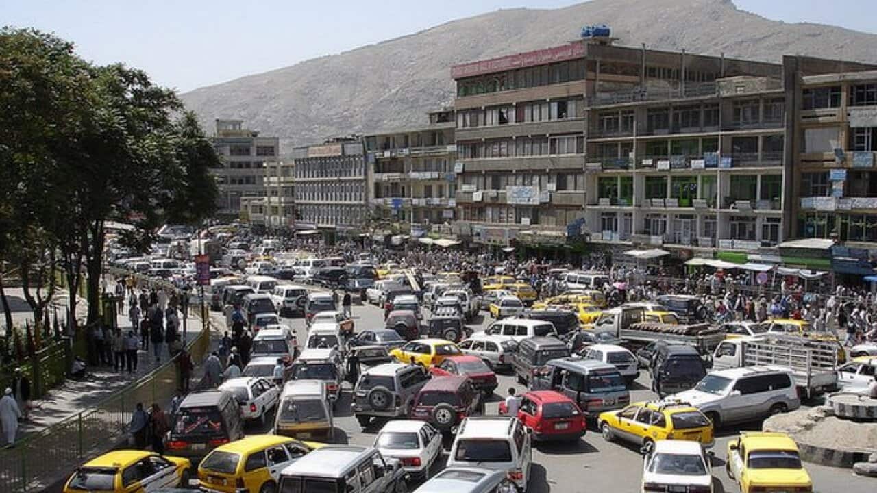 Kabul City Traffic