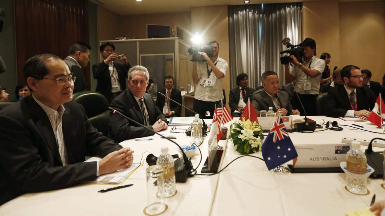 Trade Ministers from 12 countries in Singapore missed a deadline to agree to a Trans-Pacific trade pact aap.jpg