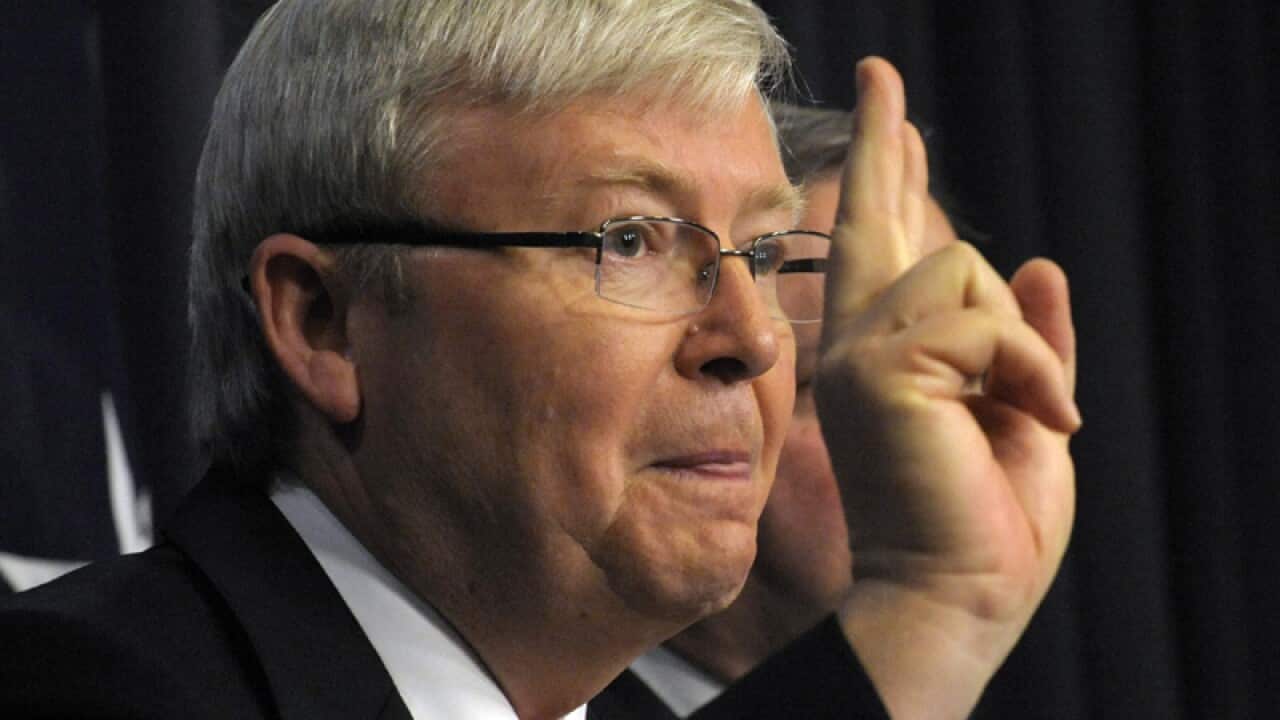 Rudd weighs options for election date