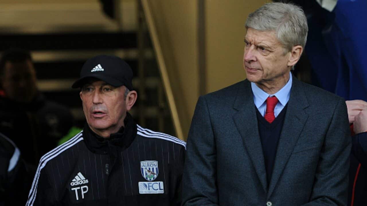 Tony Pulis and Arsene Wenger