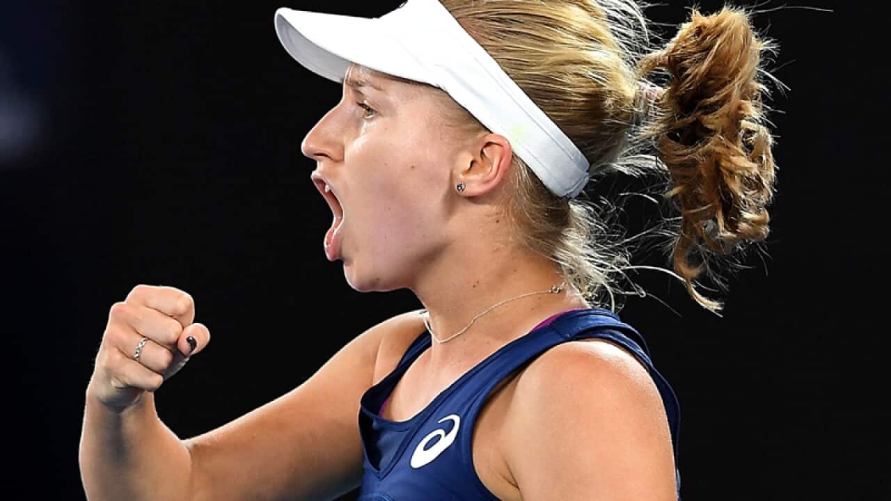 Australian tennis player Daria Gavrilova