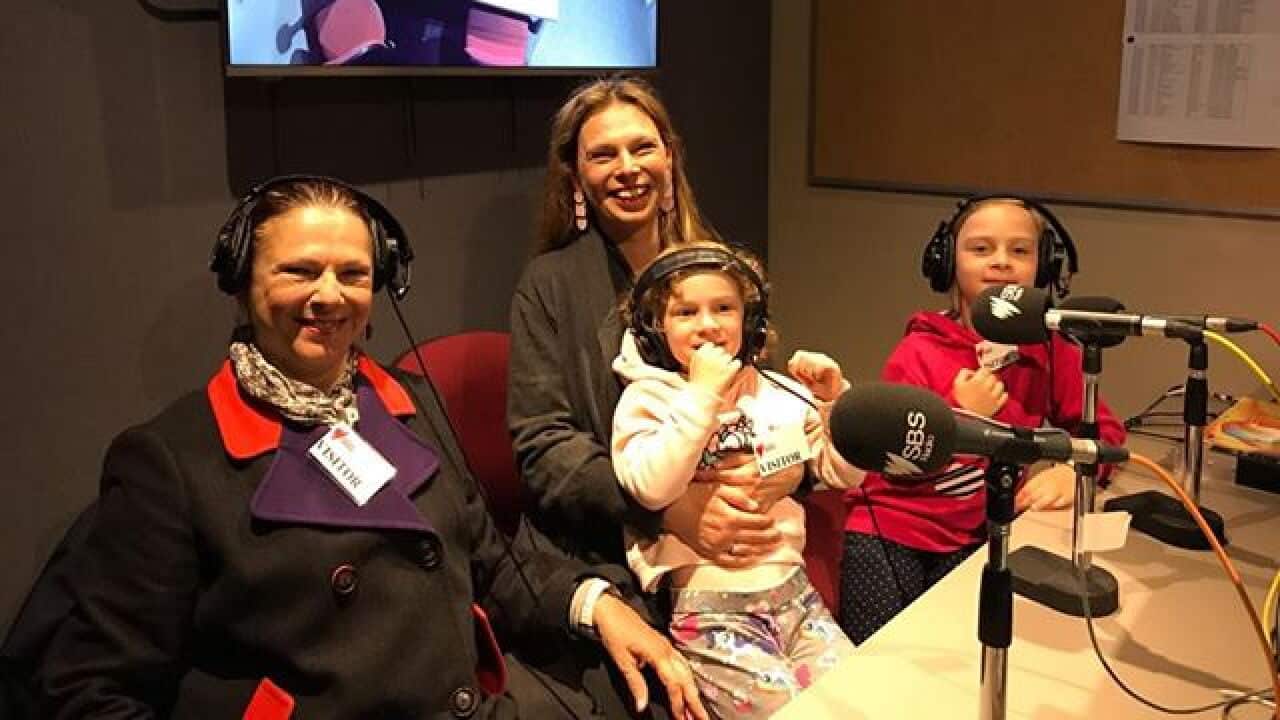 Nonna Laura, Francesca, Sofia e Beatrice