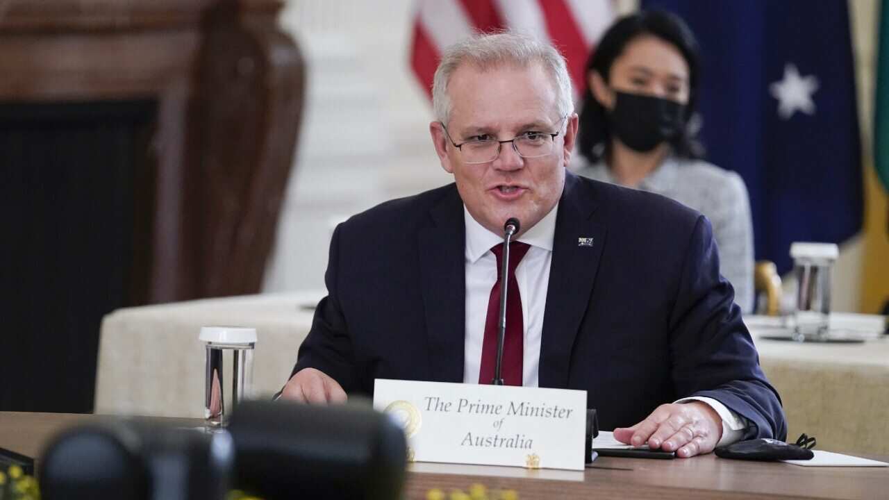 Australian Prime Minister Scott Morrison has met with the other leaders of the Quad alliance to talk about topics including clean energy.