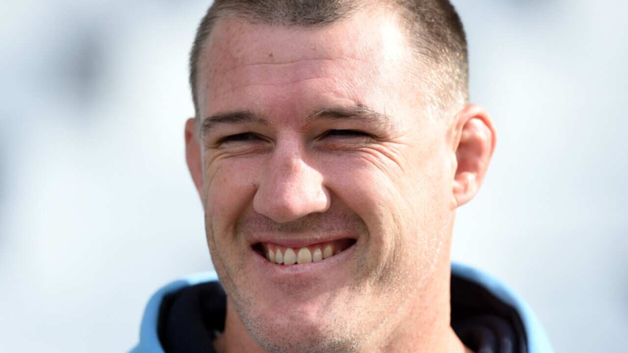 NSW Sate of Origin skipper Paul Gallen