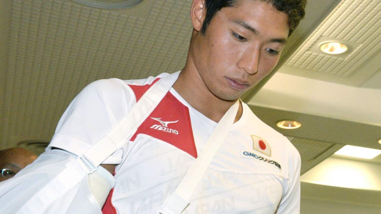 Japanese swimmer Kosuke Hagino