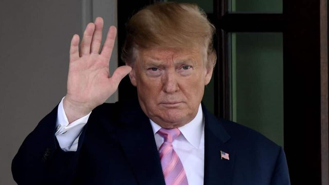 US President Donald Trump