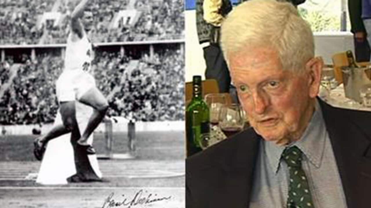 Olympian Basil Dickinson