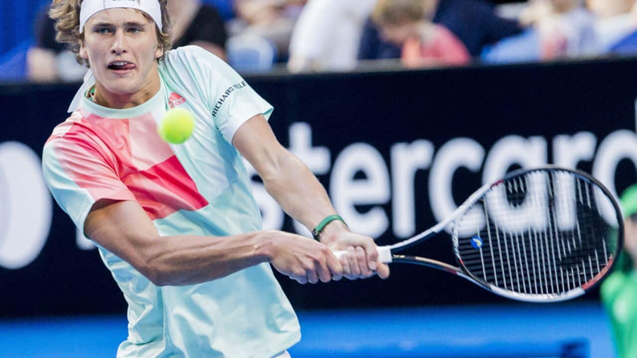 Alexander Zverev of Germany