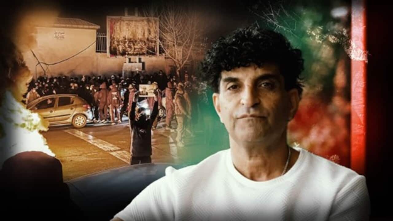 Mohsen Haghshenas fears for the safety of his two daughters still in Iran, having last made contact in the early days of the protests.jpg