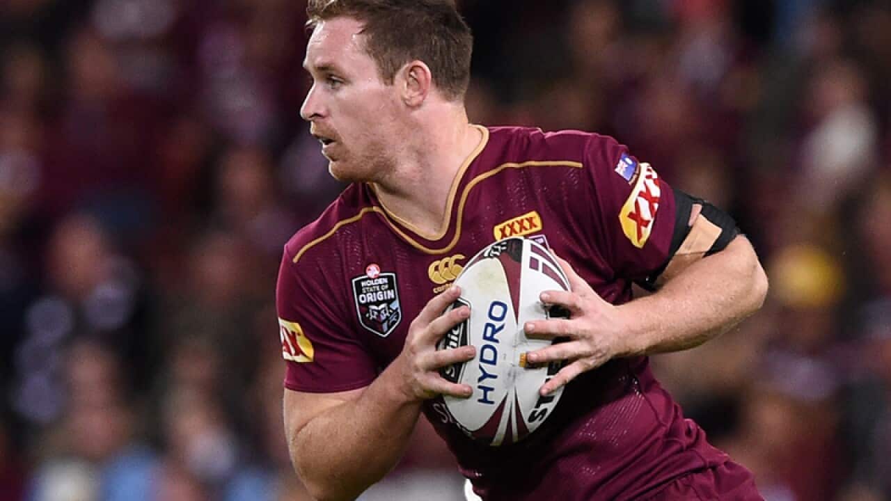 Maroons player Michael Morgan