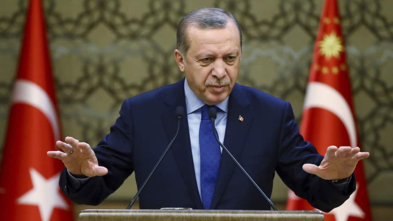 Turkey's President Recep Tayyip Erdogan