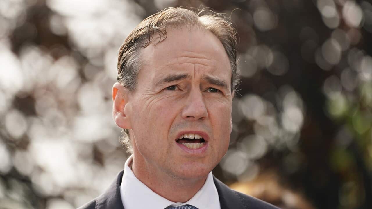 Health Minister Greg Hunt.