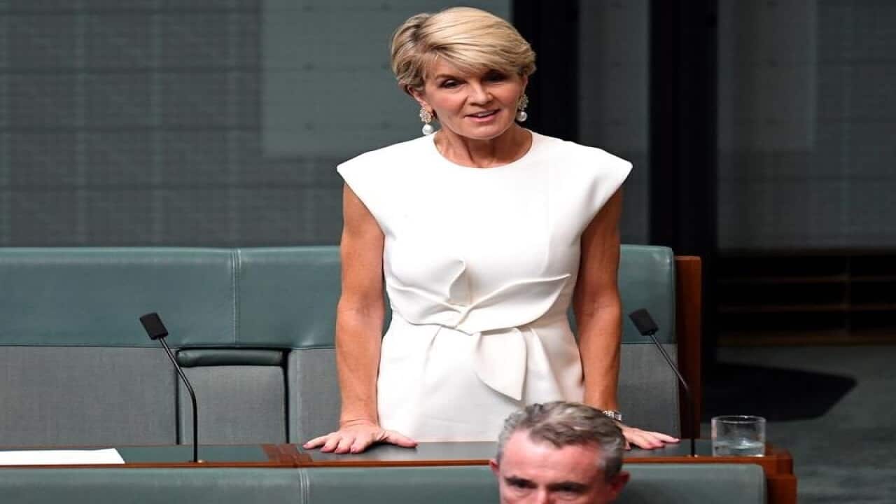 Member of Parliament for Curtin Julie Bishop